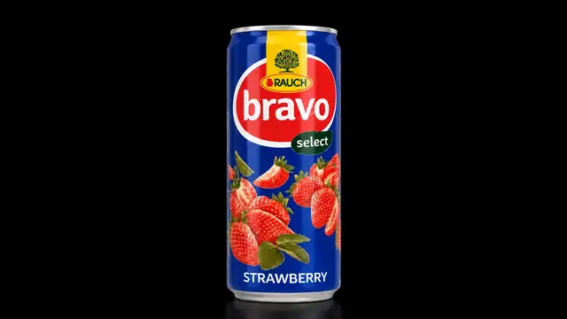Bravo stawaberry 250ml